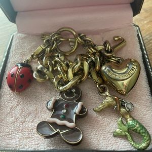 Vintage Y2K Juicy Couture charm bracelet